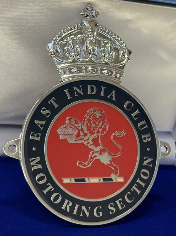 Motoring Section Car Badge